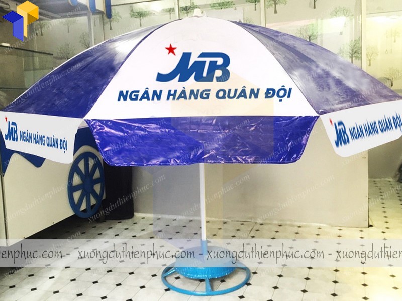 ô dù quảng cáo ngân hàng