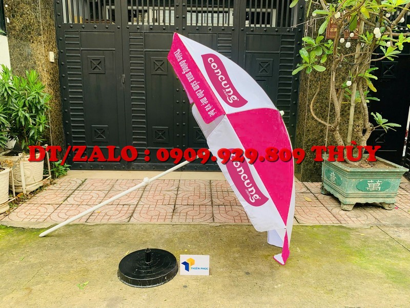 Cơ sở in dù quảng cáo ngoài trời bền đẹp