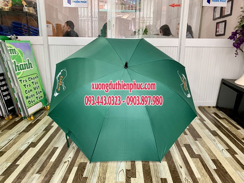 Dù cầm tay quà tặng in logo tphcm