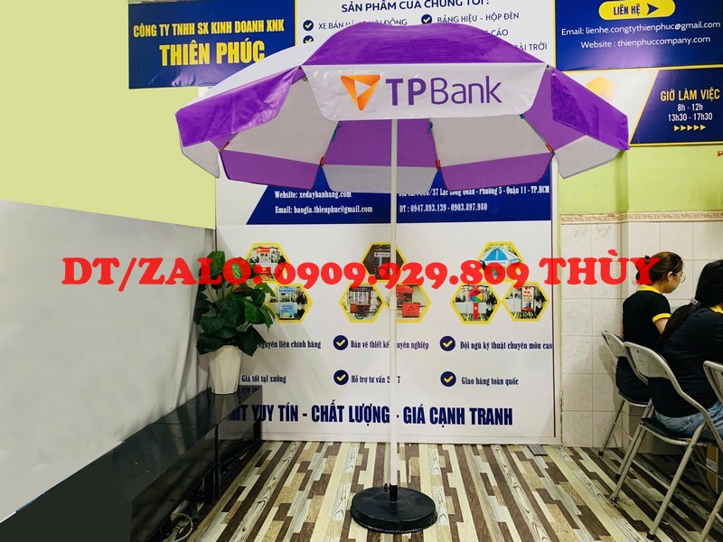 Dù che ngân hàng in logo giá rẻ