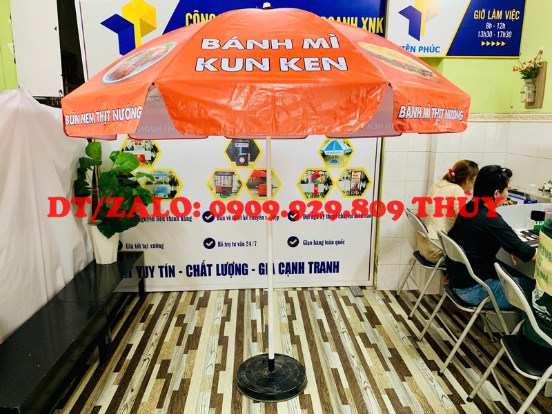 Dù in logo quảng cáo giá bao nhiêu