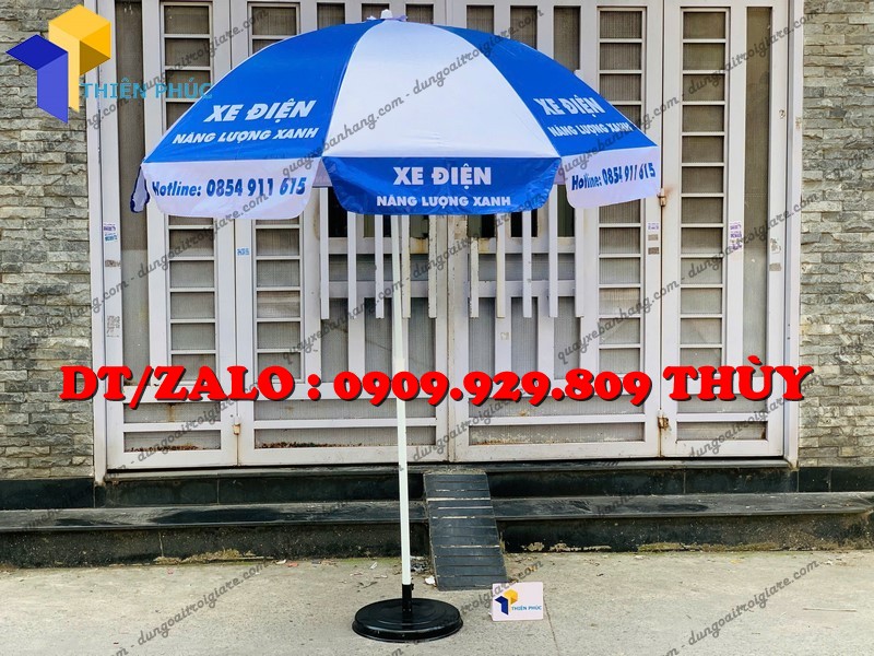 dù in logo sự kiện quảng cáo bền đẹp