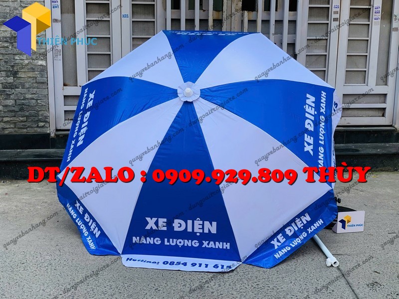 dù in logo sự kiện quảng cáo lấy nhanh