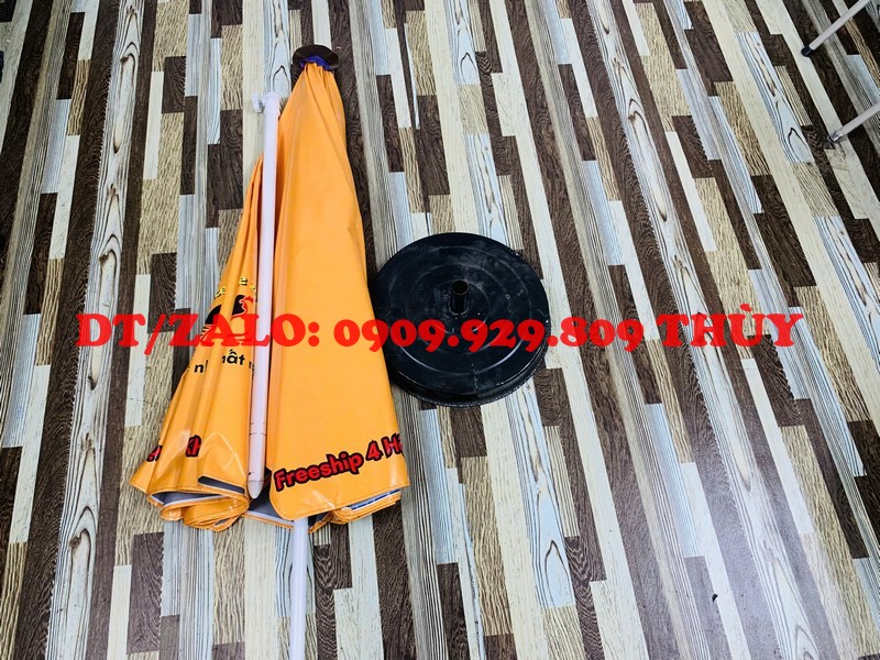 dù quảng cáo che mưa ngoài trời di động