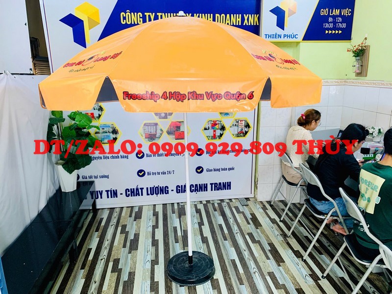 dù quảng cáo che mưa ngoài trời giá rẻ