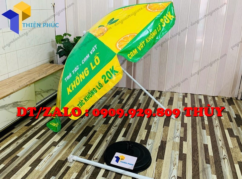 dù quảng cáo in thương hiệu đẹp