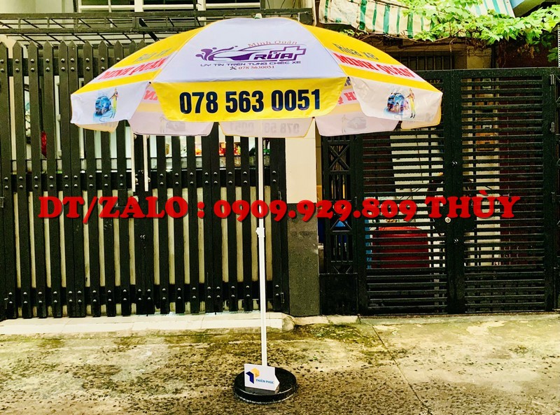 dù quảng cáo sự kiện giá rẻ