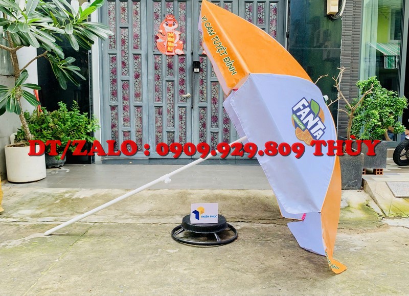 dù sự kiện ngoài trời giá rẻ in logo