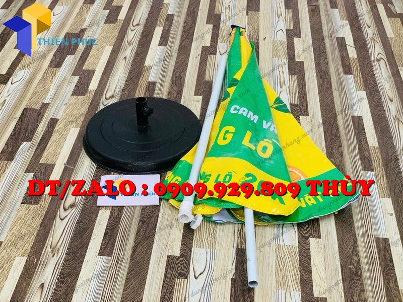 dù tròn đúng tâm xếp gọn