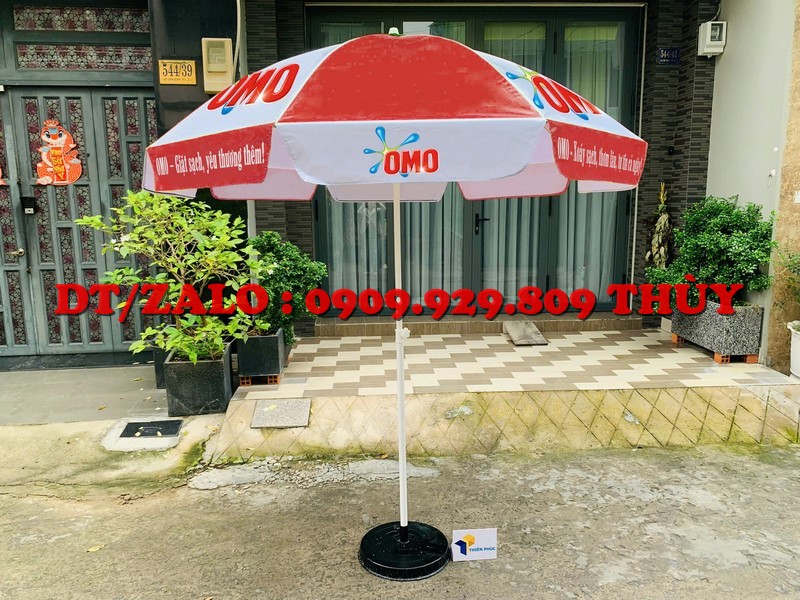 in dù quảng cáo sự kiện che nắng